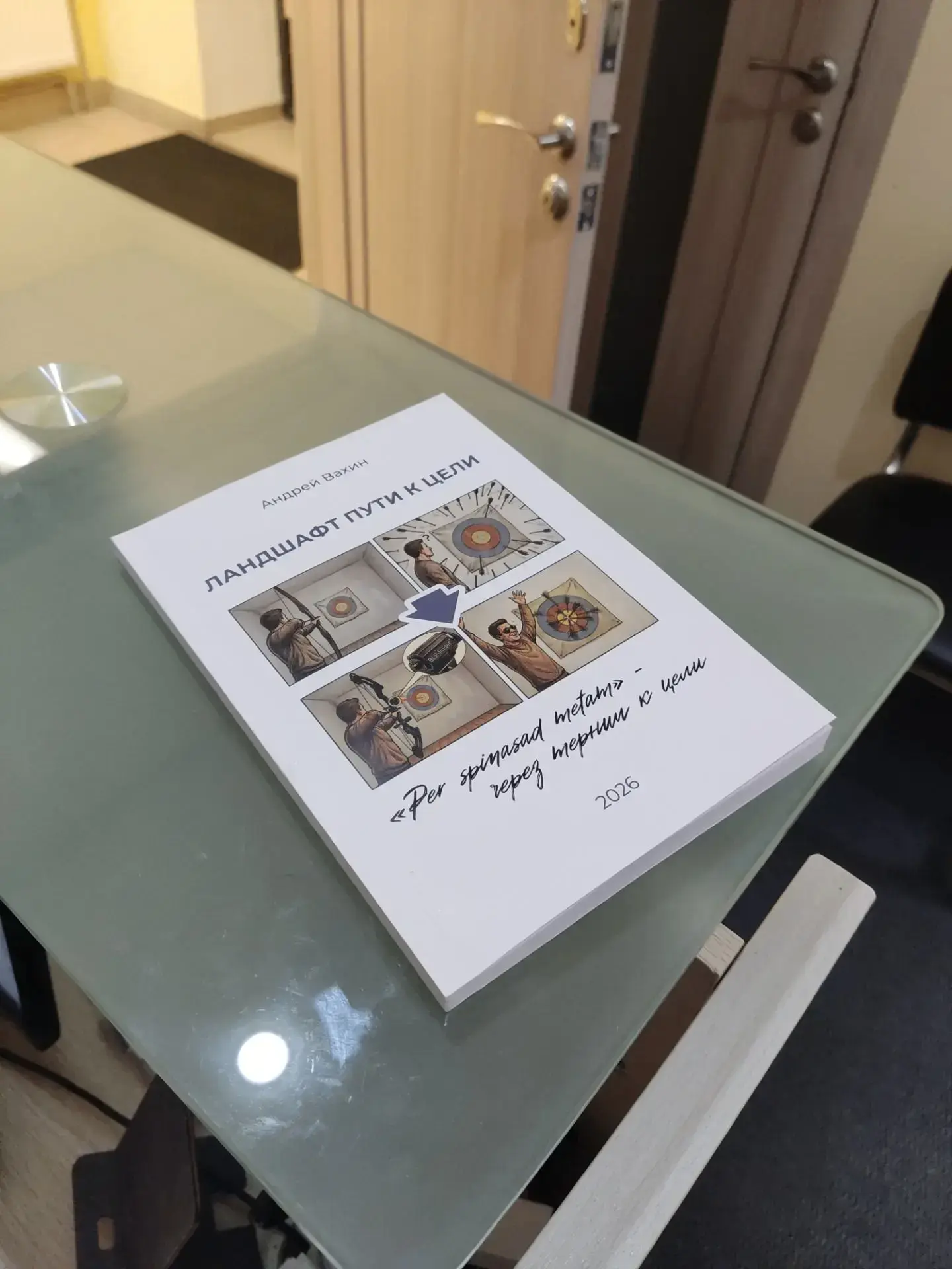 Выход книжки «Ландшафт пути к цели»